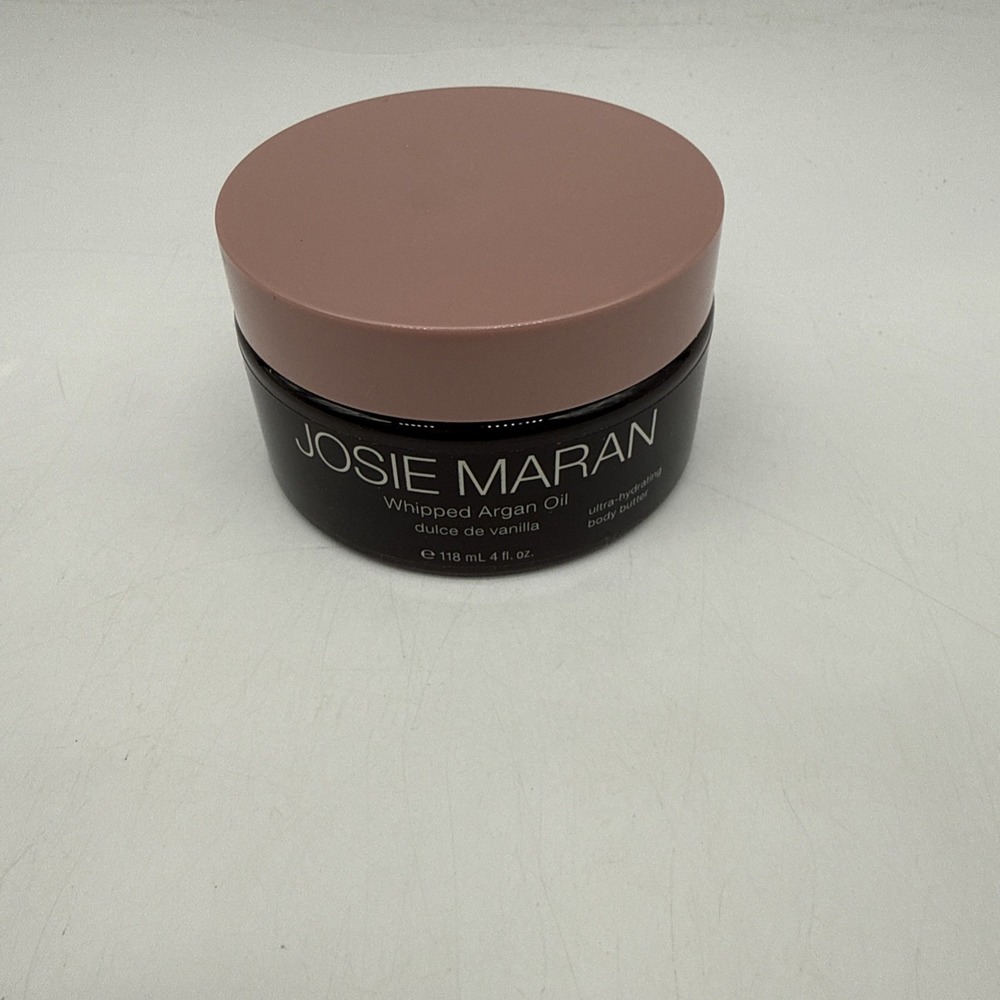 Josie Maran Whipped Argan Oil Body Butter Dulce de Vanilla 4 oz -- NEW - Picture 3 of 9
